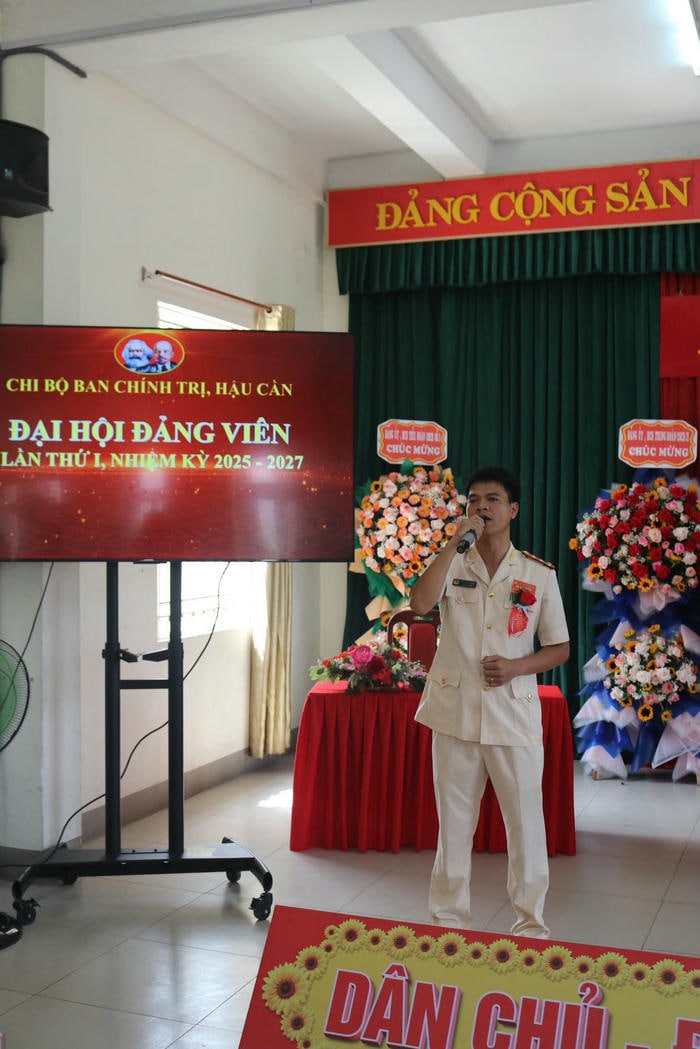 hình ảnh trang trí đại hội chi bộ siêu chất