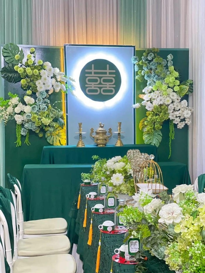 hình ảnh trang trí đám cưới xinh cực