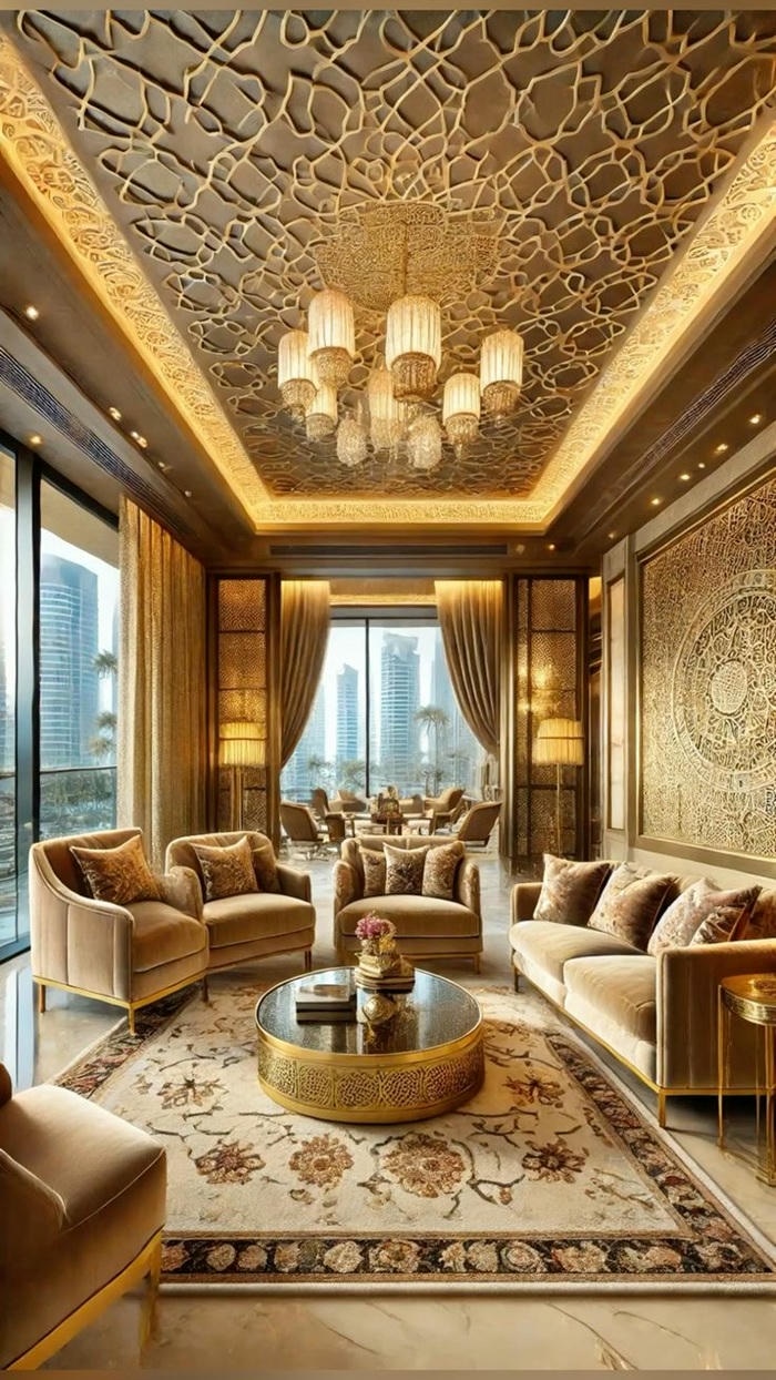 hình ảnh trang trí trần nhà đẹp cực