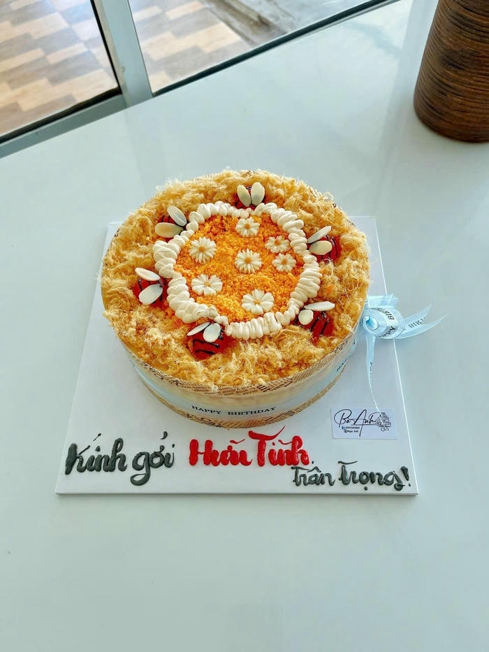 hình trang trí bánh bông lan trứng muối