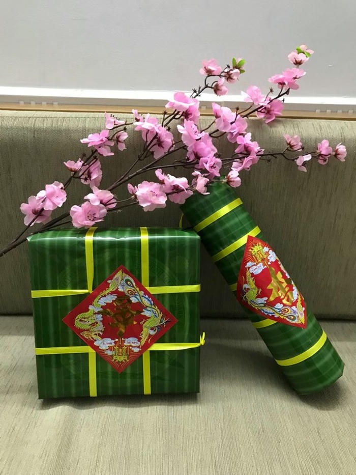 hình trang trí bánh chưng đẹp cực