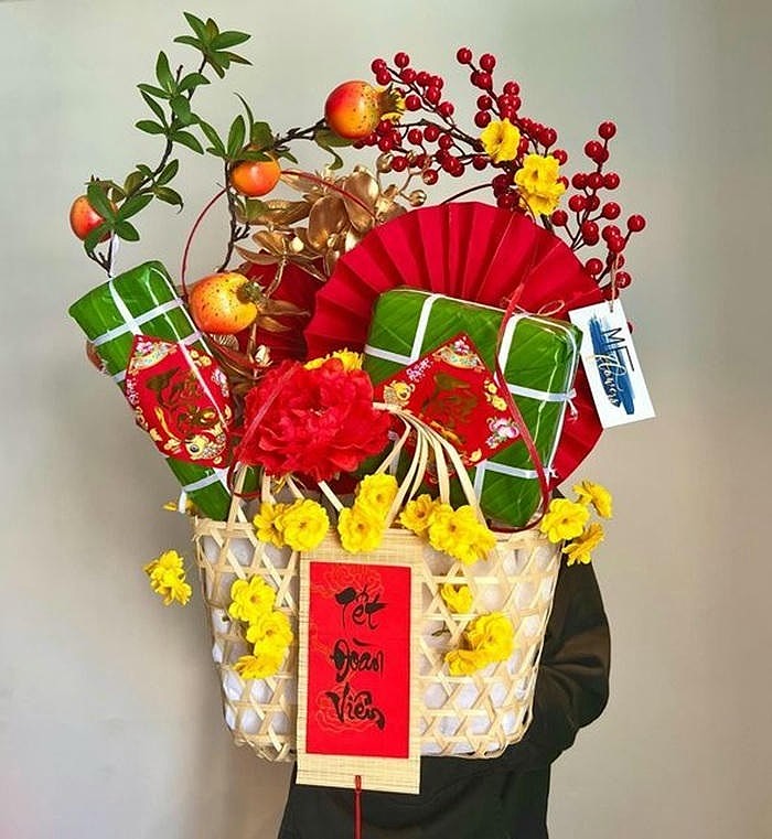 hình trang trí bánh chưng
