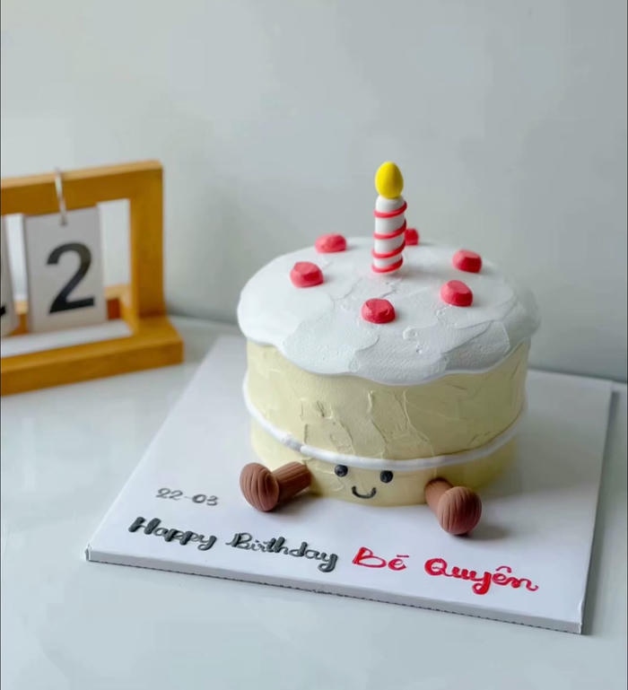 hình trang trí bánh kem cực xinh