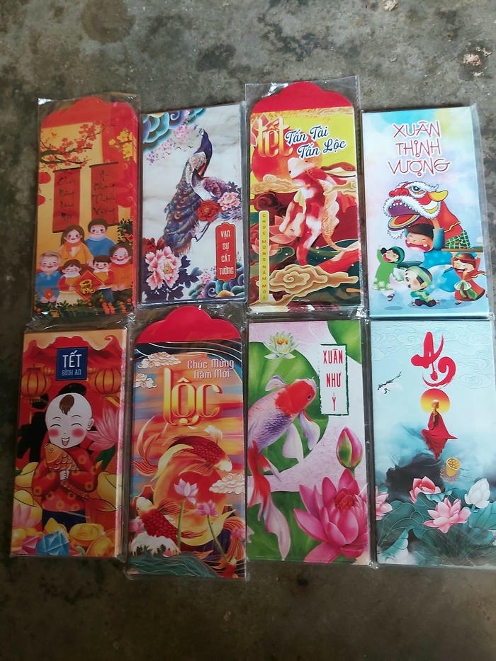hình trang trí bao lì xì đẹp