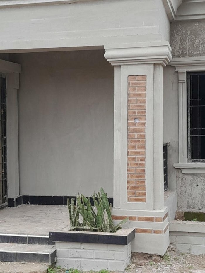 hình trang trí cột vuông trước nhà đẹp nhất