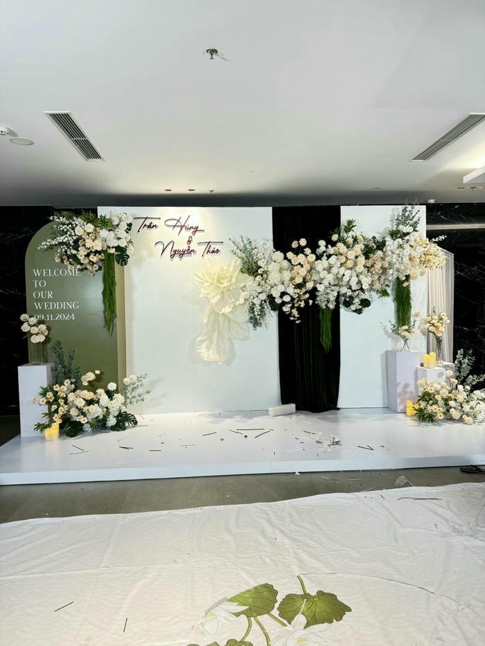 hình trang trí đám cưới cực đẹp