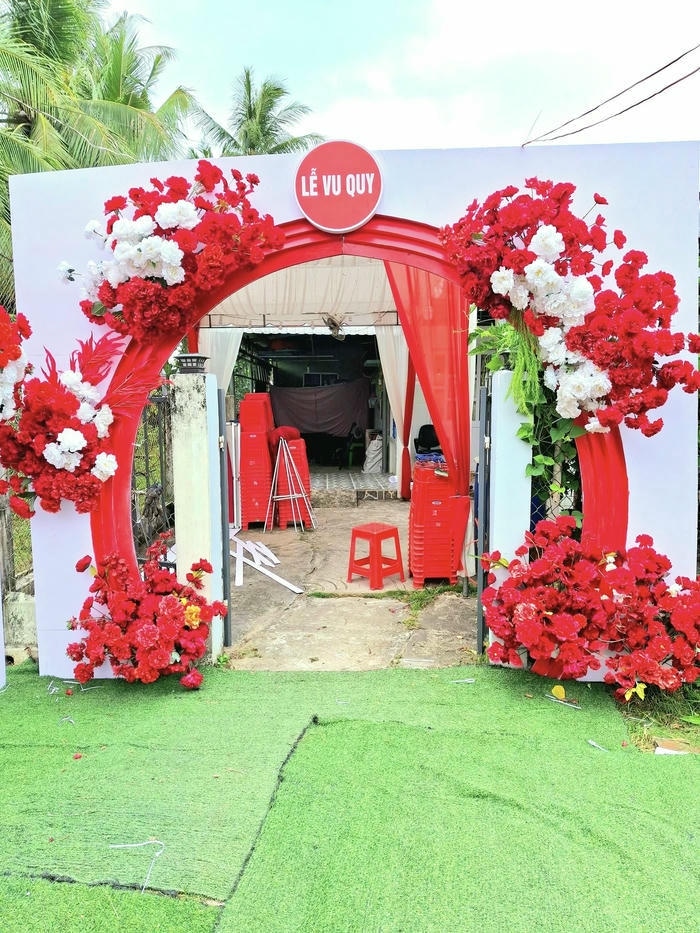 hình trang trí đám cưới