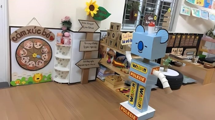 hình trang trí góc mầm non mới nhất 4k