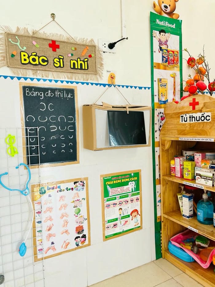 hình trang trí góc mầm non mới nhất xinh đẹp nhất