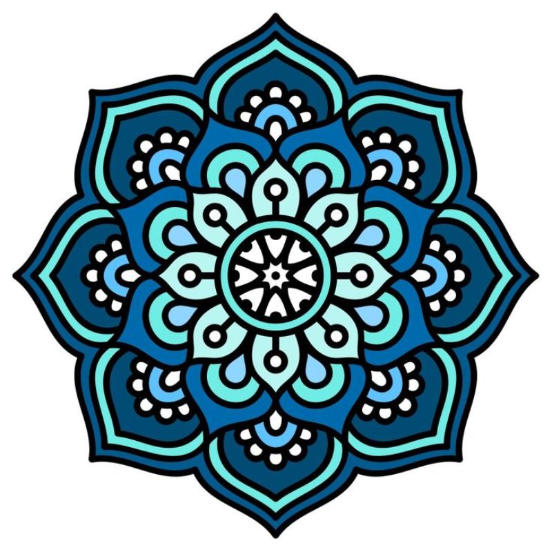 hình trang trí hình tròn