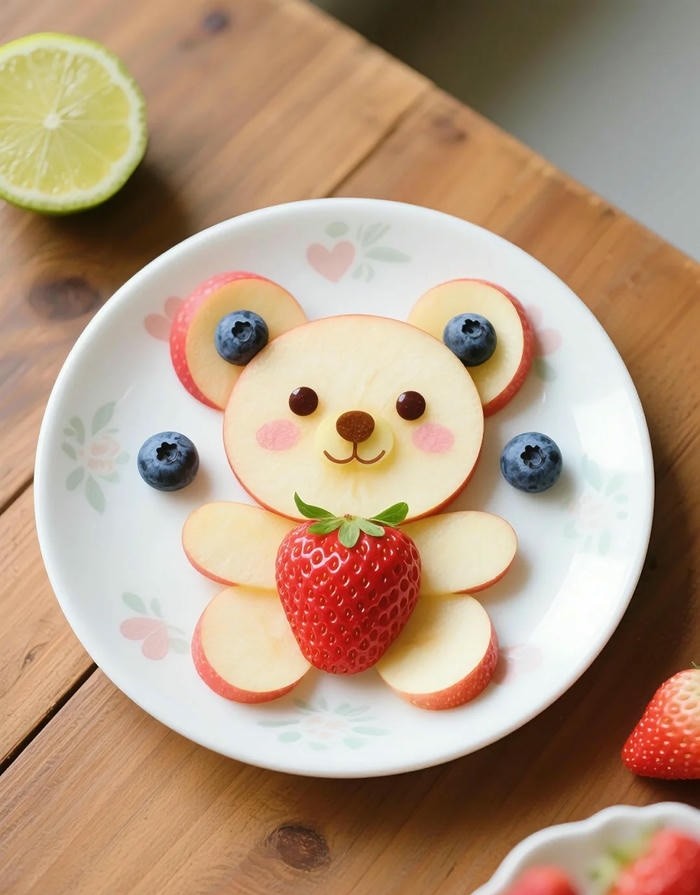 hình trang trí trái cây cute