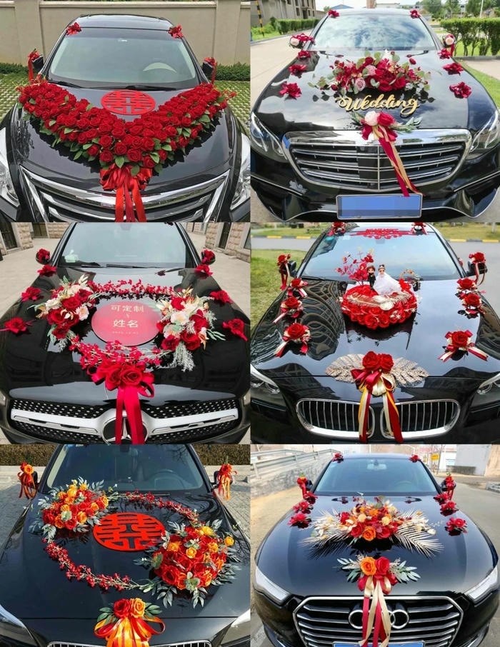 hình trang trí xe hoa đơn giản đẹp nhất