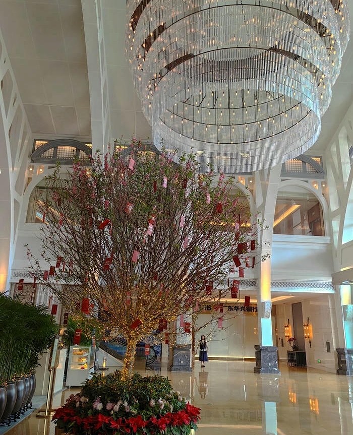 mẫu trang trí cây đào đẹp nhất