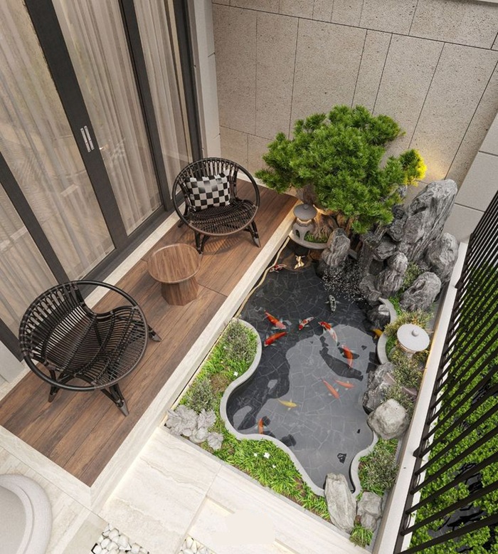 mẫu trang trí hồ cá siêu đẹp