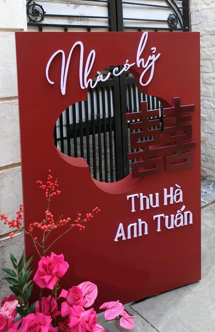 mẫu trang trí tên xinh