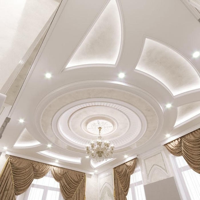 mẫu trang trí trần nhà sang chảnh