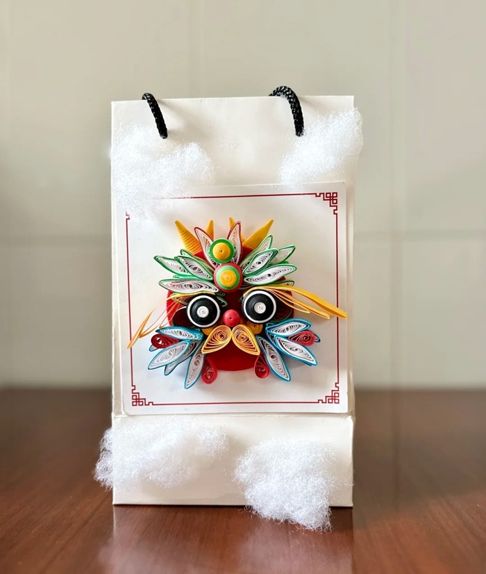 thiết kế và trang trí bao bì chim bảy màu