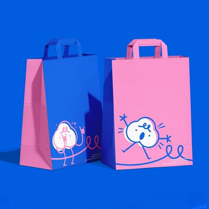 thiết kế và trang trí bao bì đám mây