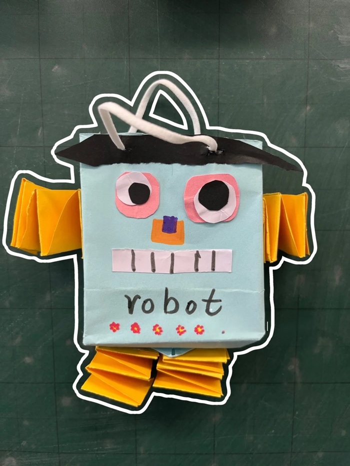 thiết kế và trang trí bao bì robot