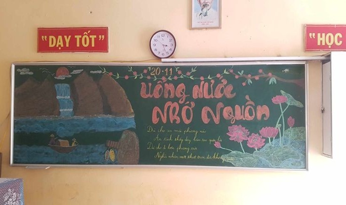 trang trí bảng 20_11 nhớ nguồn