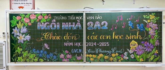trang trí bảng chào mừng năm học mới sáng tạo nhất