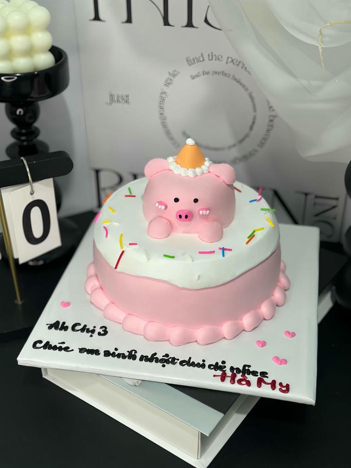 trang trí bánh kem cute nhất
