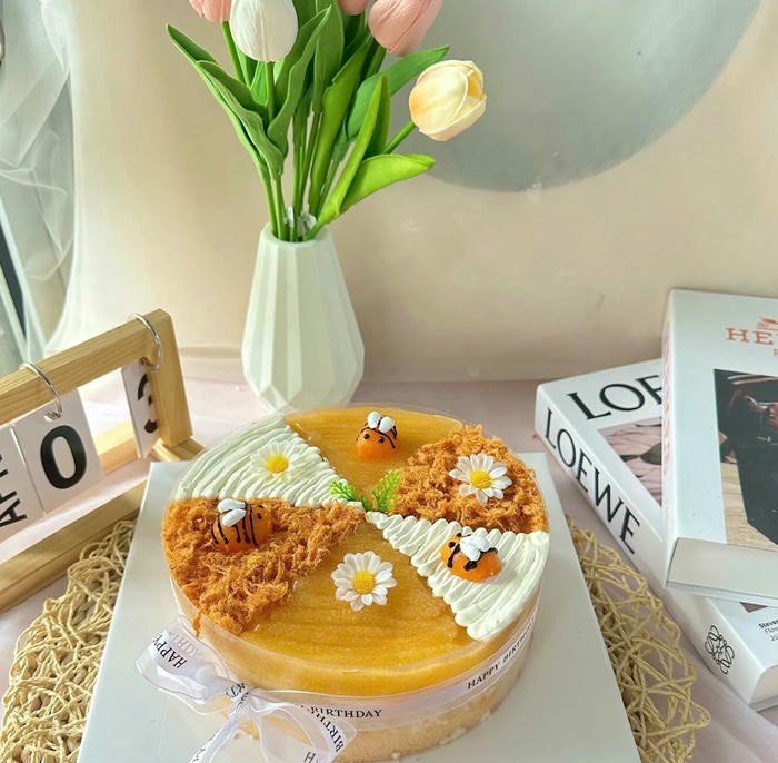 trang trí bánh kem đẹp cực