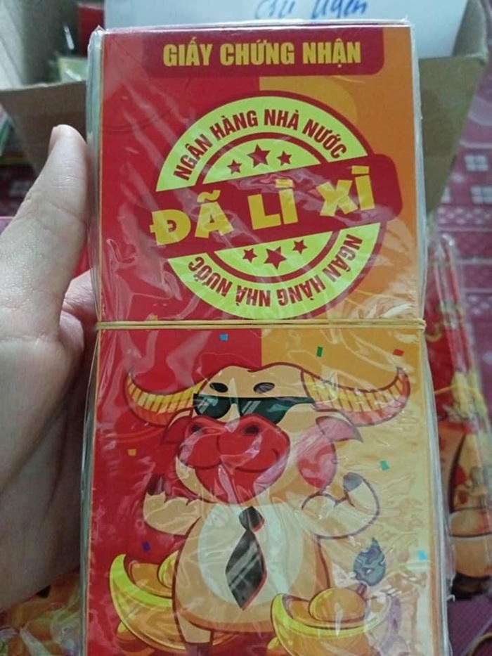 trang trí bao lì xì cực xinh
