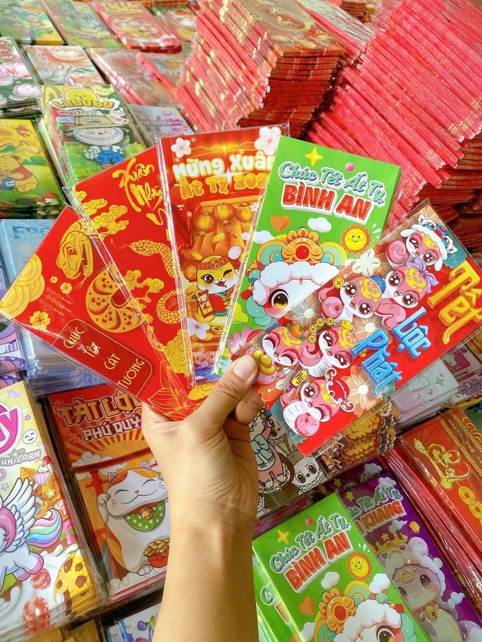 trang trí bao lì xì đẹp nhất