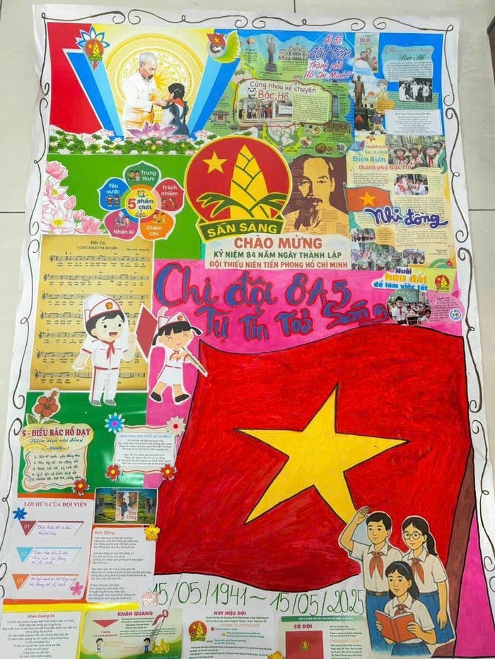trang trí báo tường sáng tạo nhất