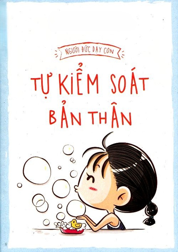 trang trí bìa sách dạy con