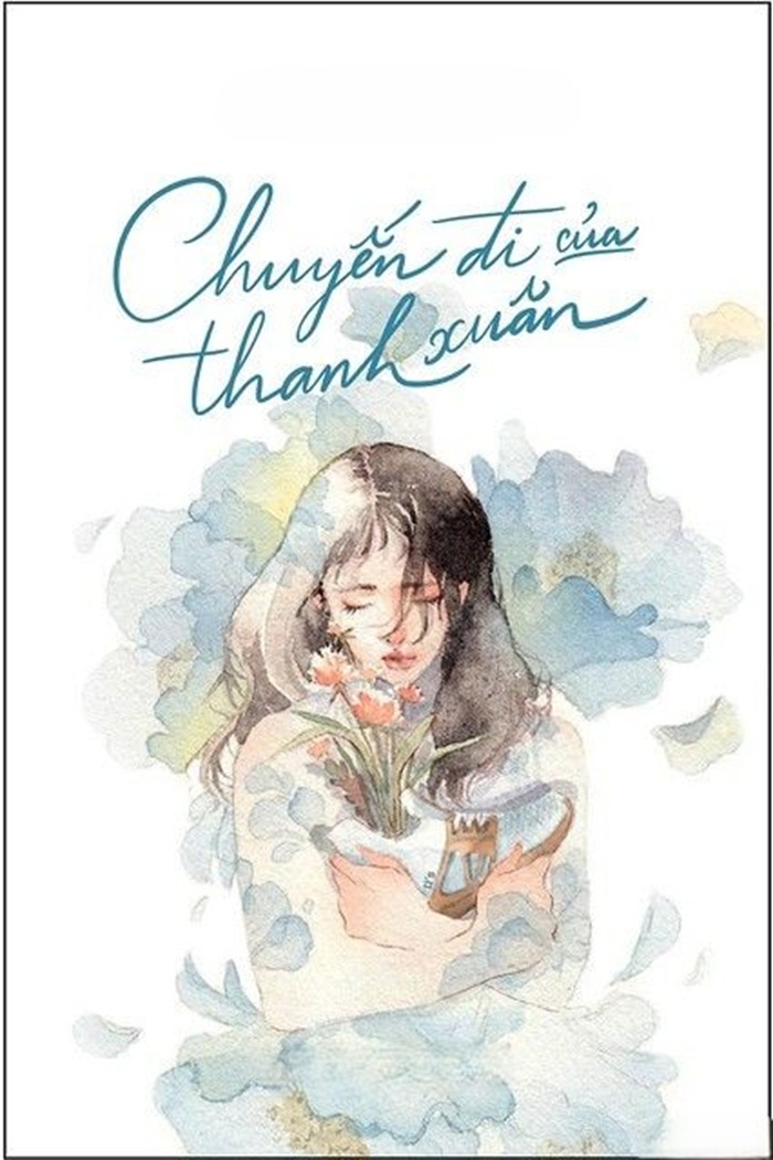 trang trí bìa sách thanh xuân