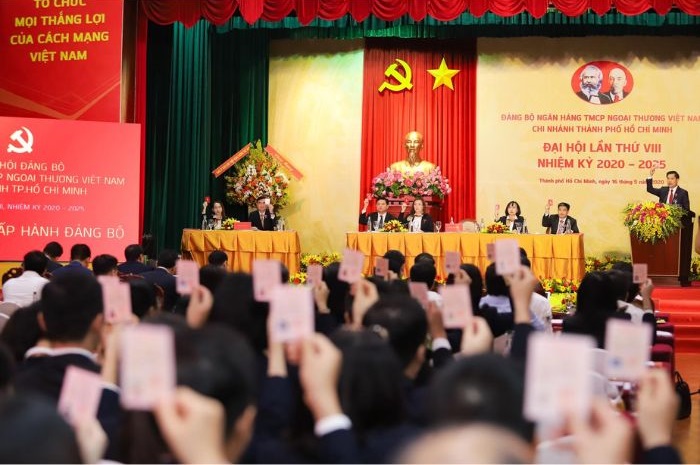 trang trí đại hội chi bộ đẹp nhất