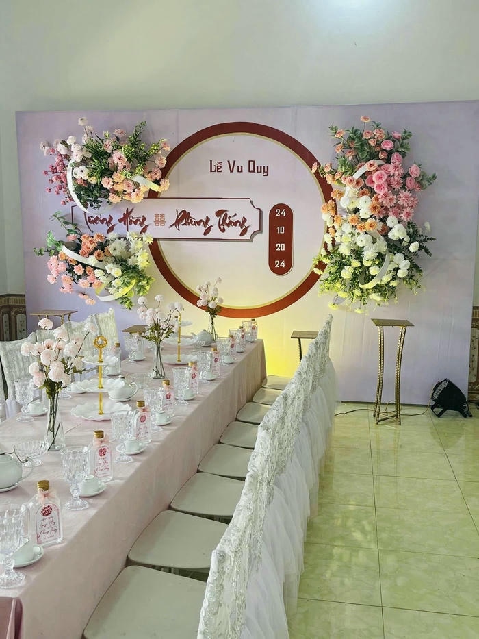 trang trí đám cưới cực xinh