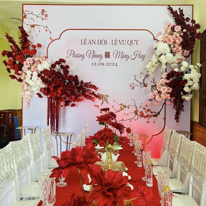 trang trí đám cưới xinh nhất