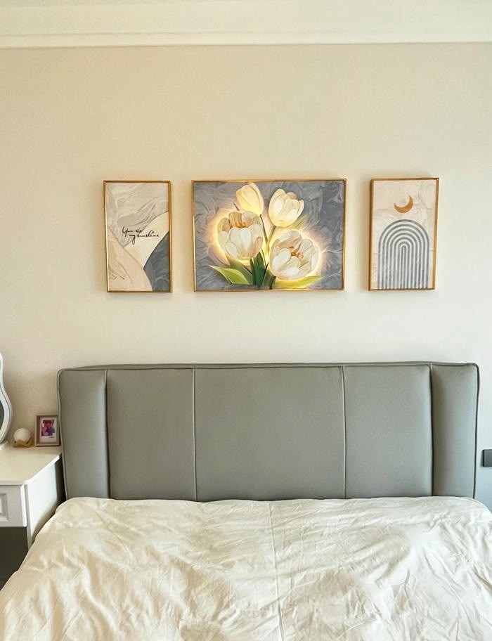 trang trí đầu giường đẹp nhất