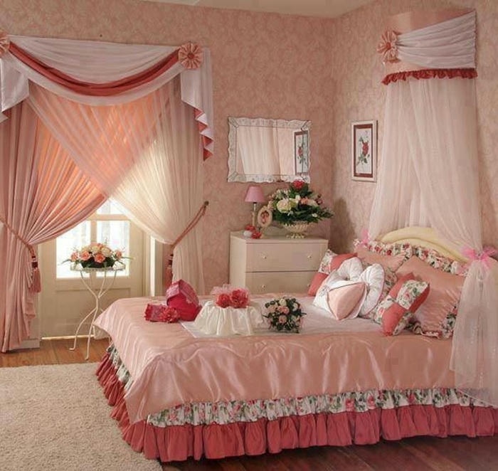 trang trí giường cưới cực xinh