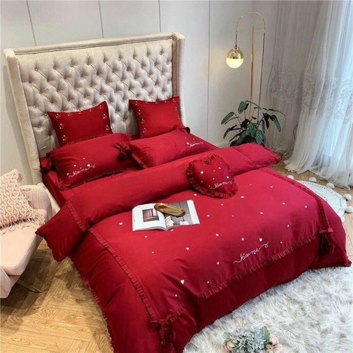 trang trí giường cưới đẹp