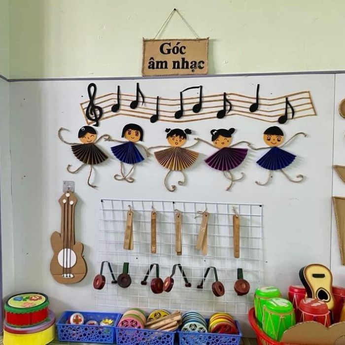 trang trí góc âm nhạc siêu đẹp