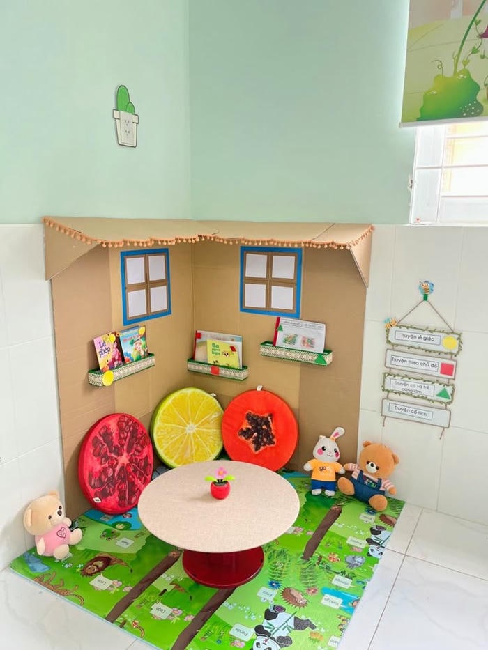 trang trí góc mầm non mới nhất đẹp nhất