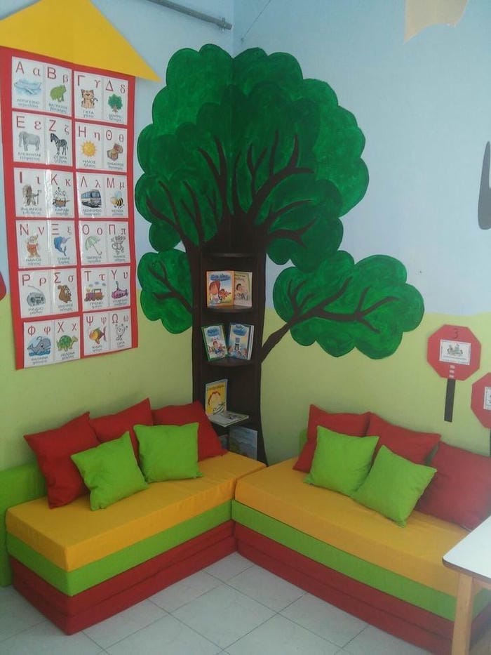 trang trí góc xây dựng steam đẹp nhất ghế sofa