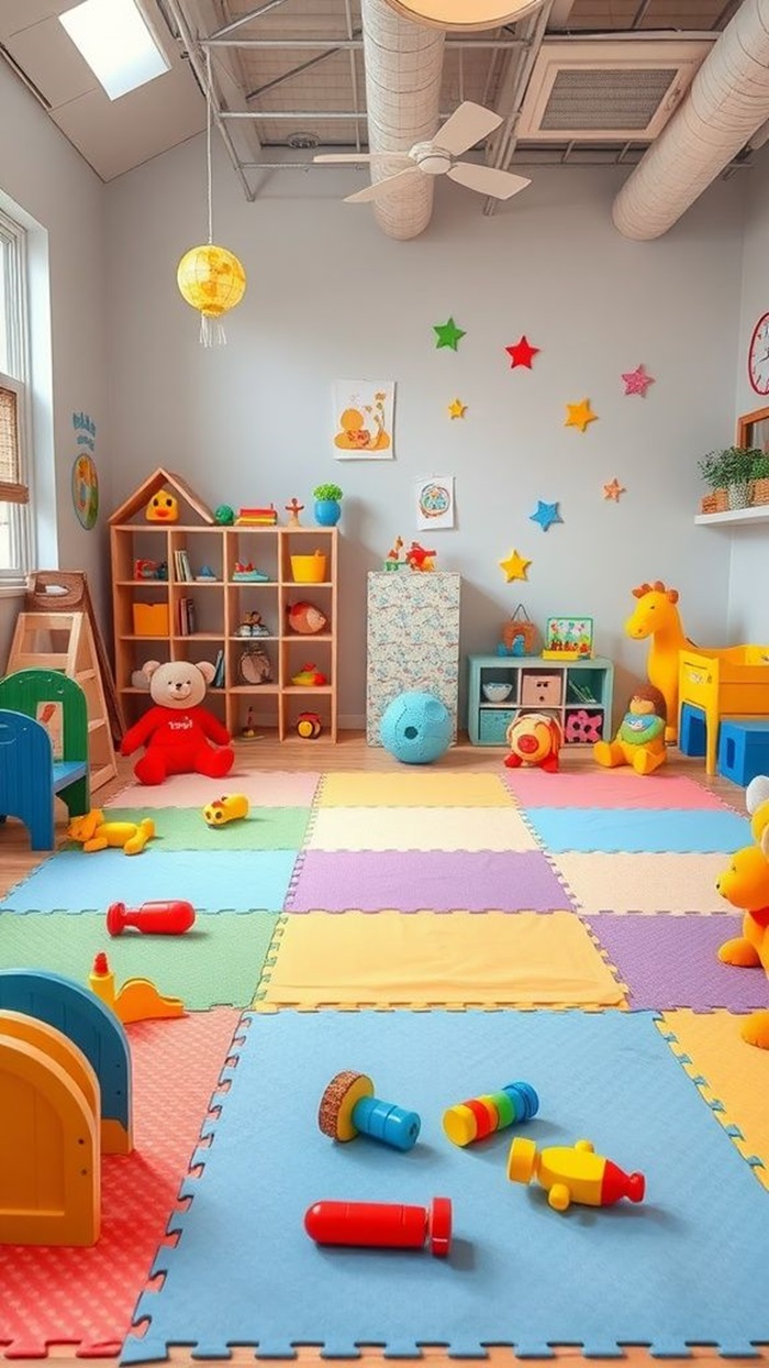 trang trí góc xây dựng steam đẹp nhất mẫu giáo