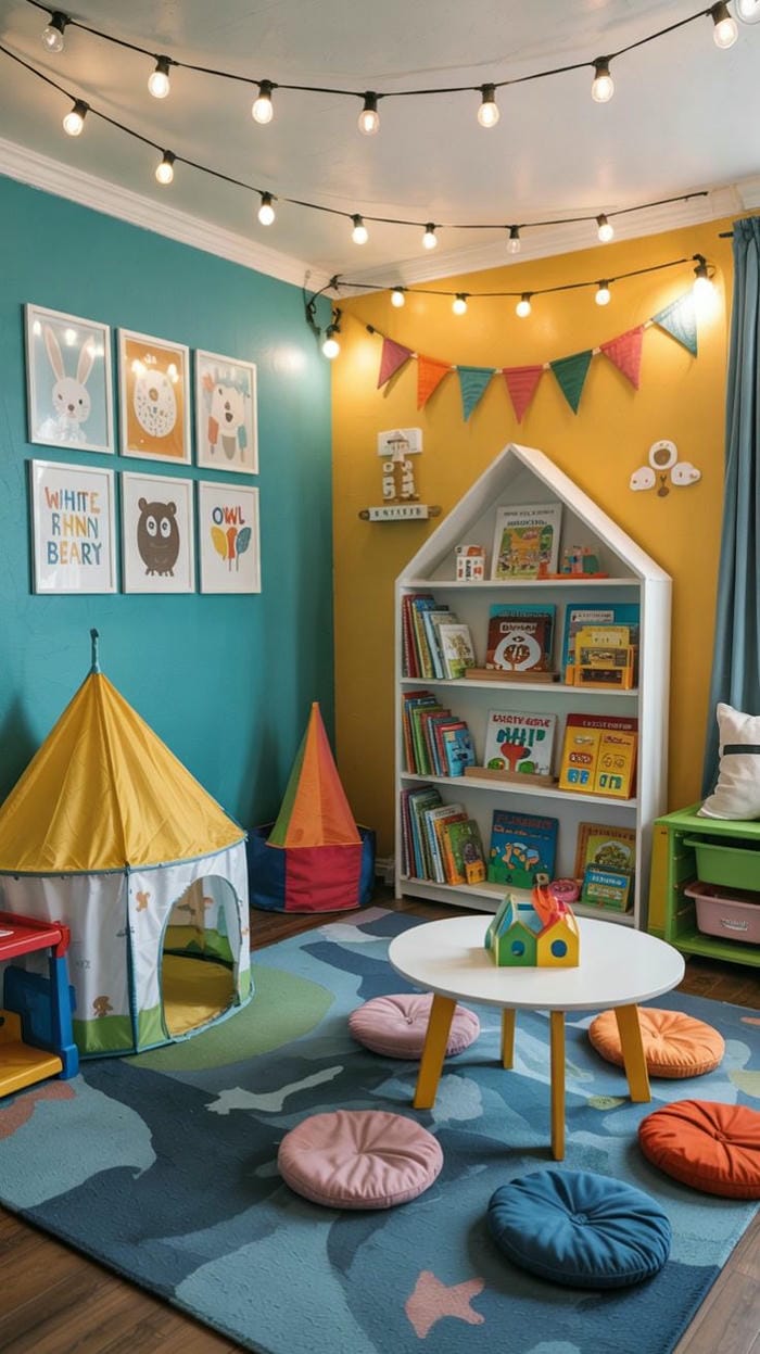 trang trí góc xây dựng steam đẹp nhất nhà mini