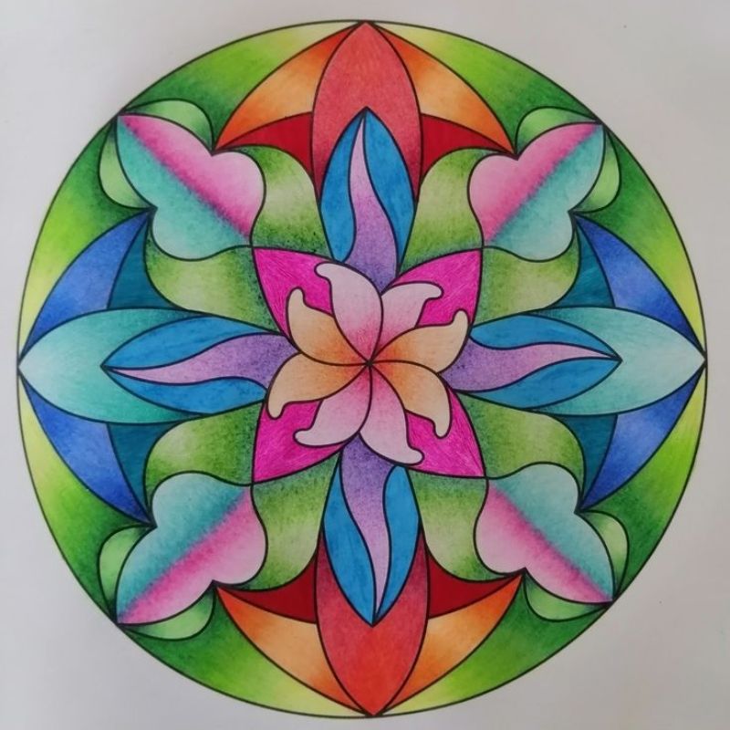 trang trí hình tròn lạ