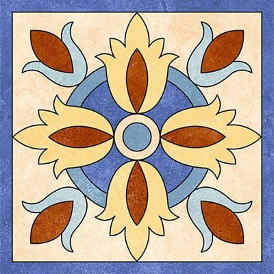 trang trí hình vuông nghệ