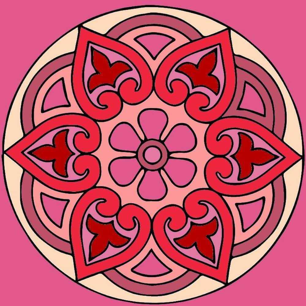 trang trí hình vuông nhã