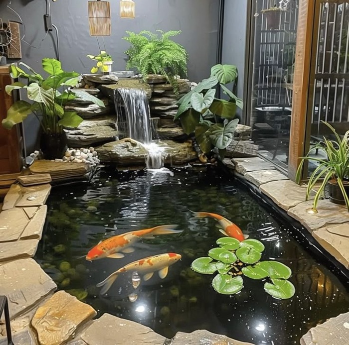 trang trí hồ cá siêu đẹp