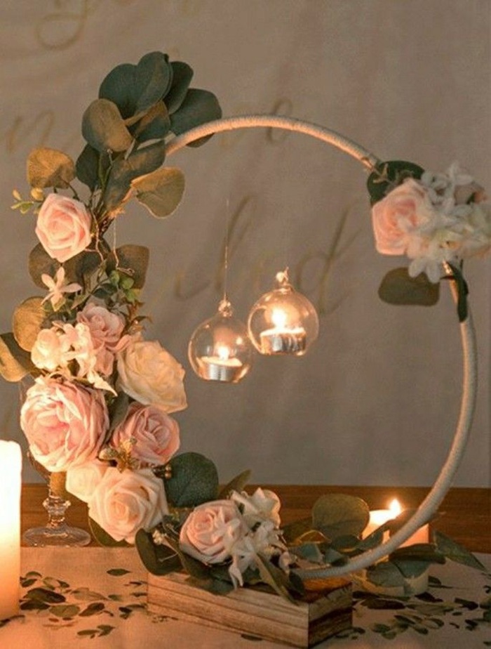 trang trí hoa decor phòng ngủ
