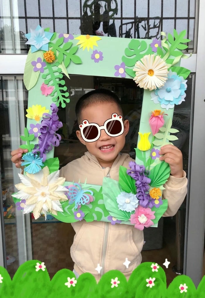 trang trí khung tranh cute