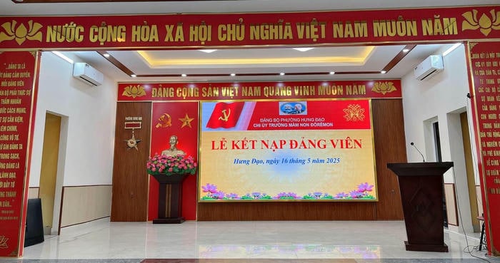 trang trí lễ kết nạp đảng mới nhất ngầu